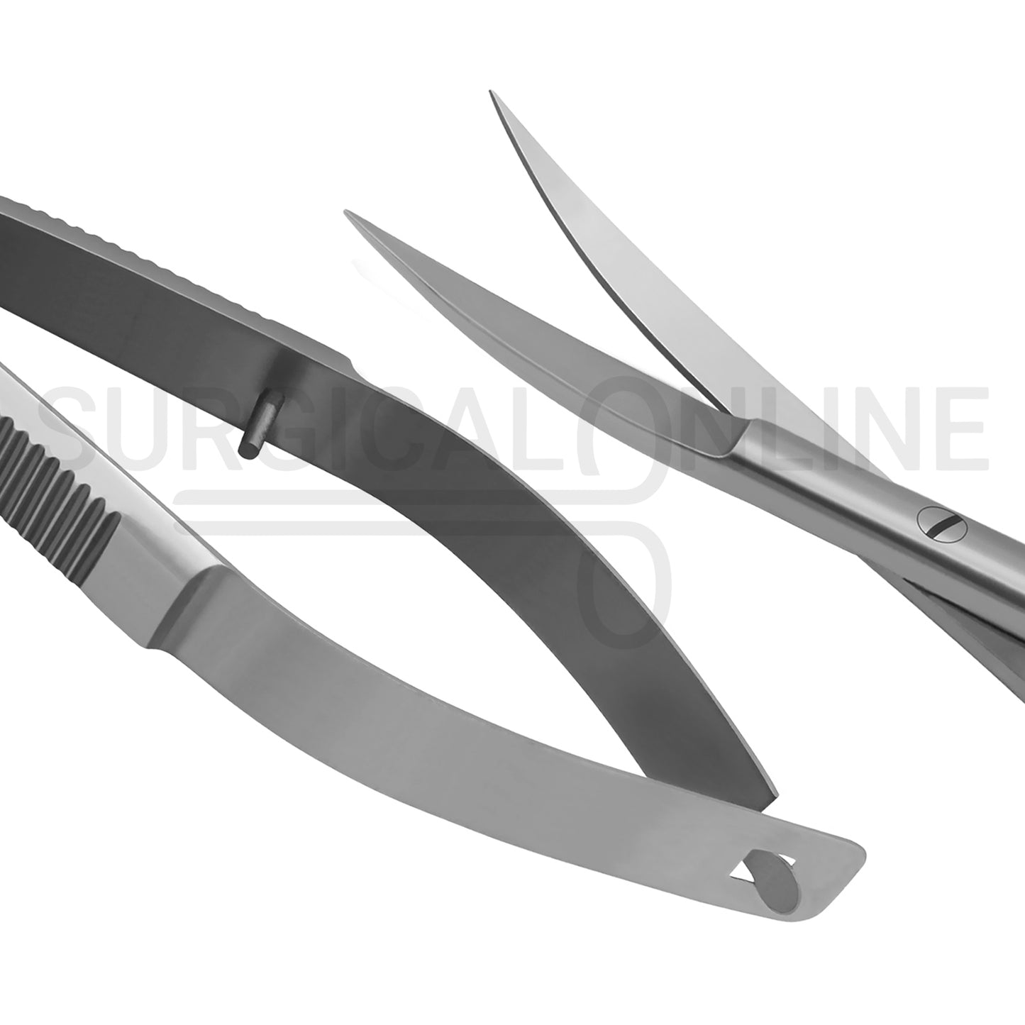Castroviejo Micro Iris Scissors 4.5″ Curved Sharp Points