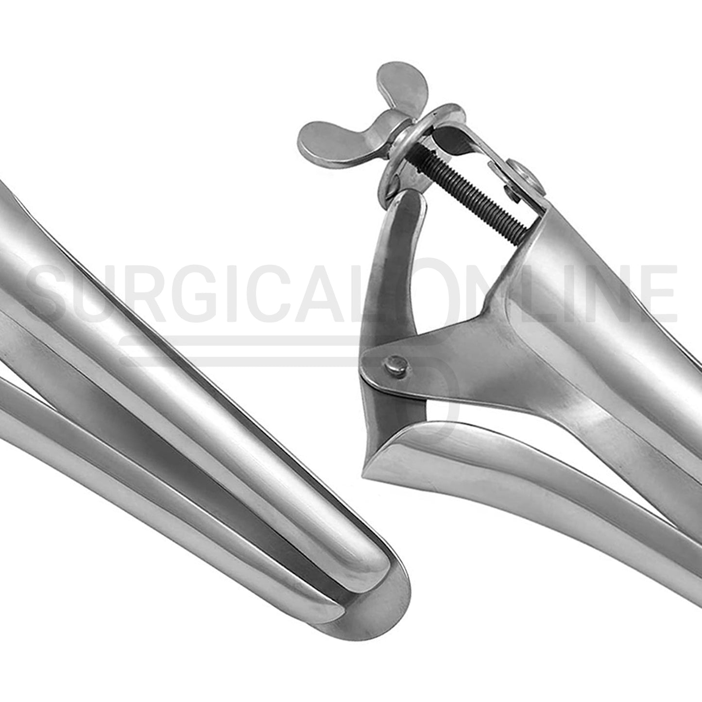 Polansky Vaginal Speculum 10.5″ 3-Blades With Butterfly Screw
