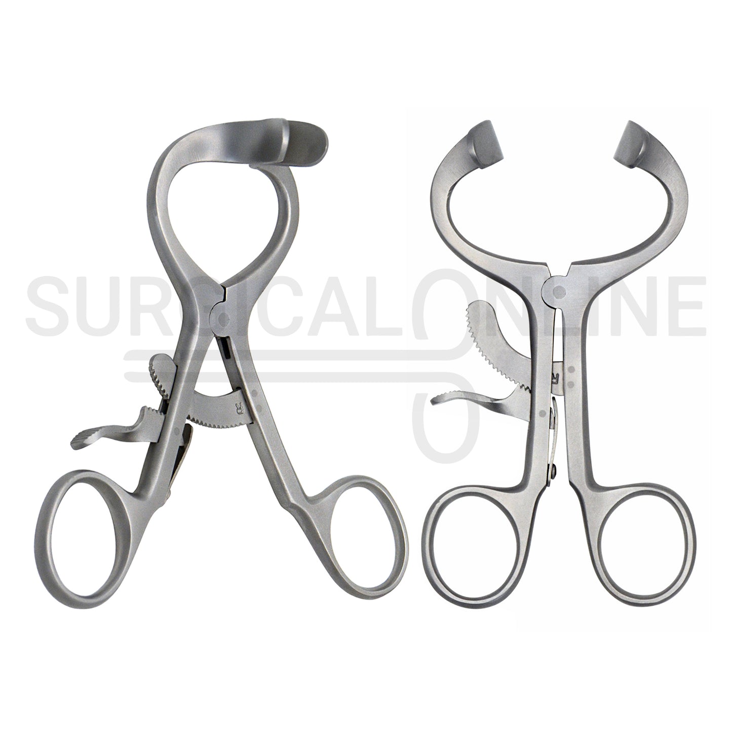Molt Mouth Gag Retractor 3.5″ Curved Blades Pediatric