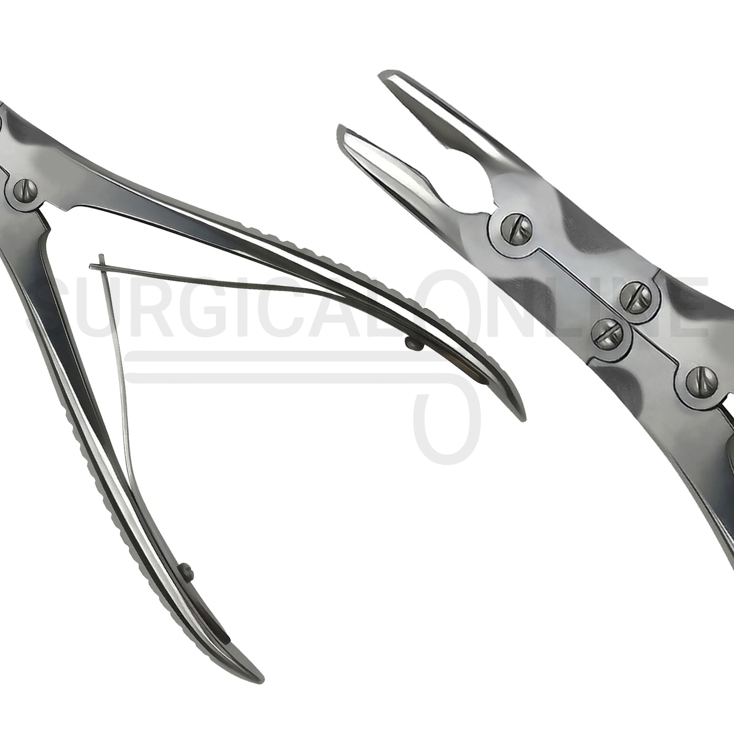 Beyer Bone Rongeur Straight Jaws 3.5mm Wide 7.00″