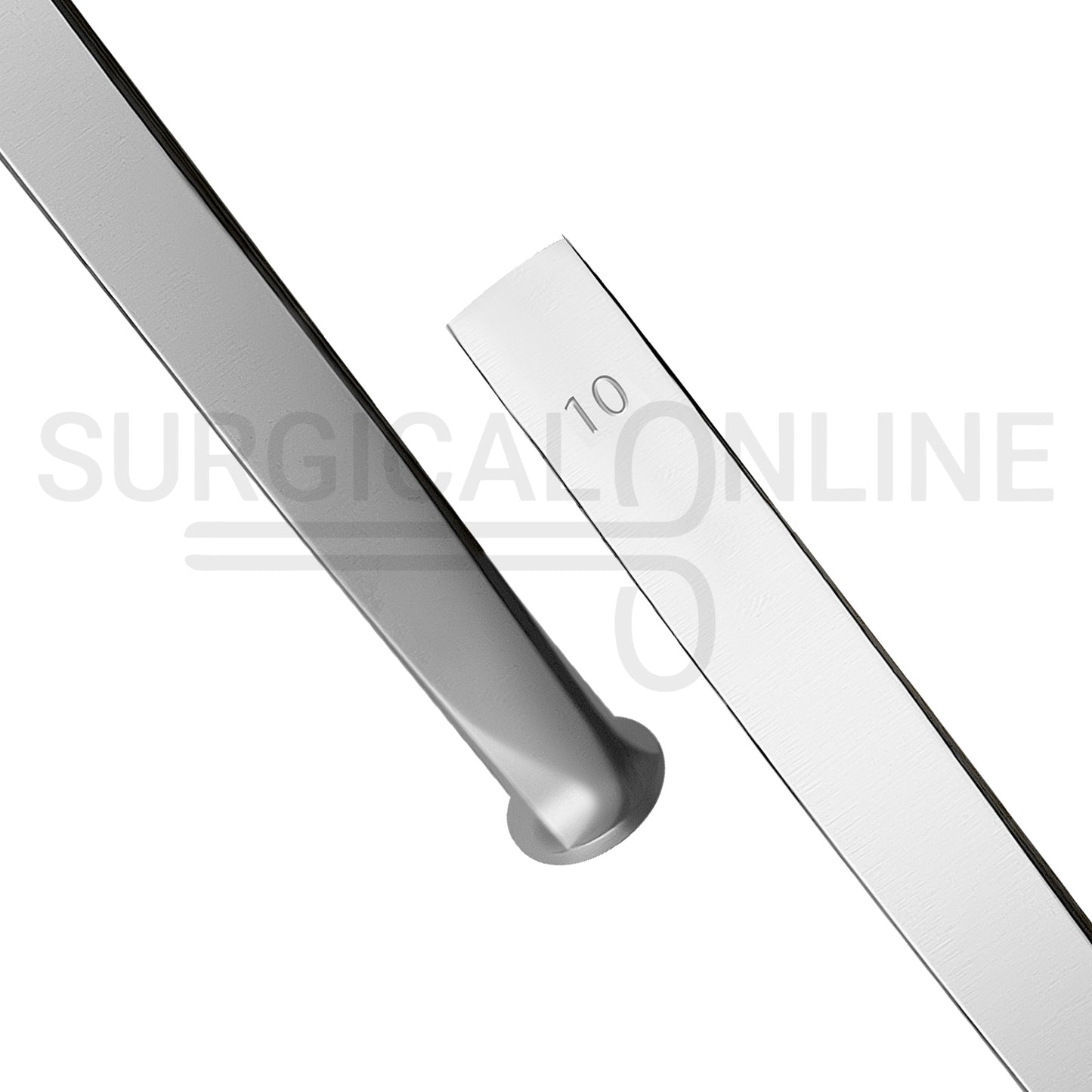 US Army Pattern Osteotome 6.25" Straight 10mm Wide