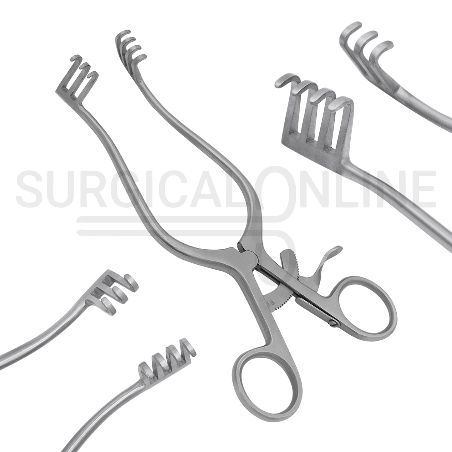 Weitlaner Self-Retaining Retractor 3X4 Prong Blunt 6.50"