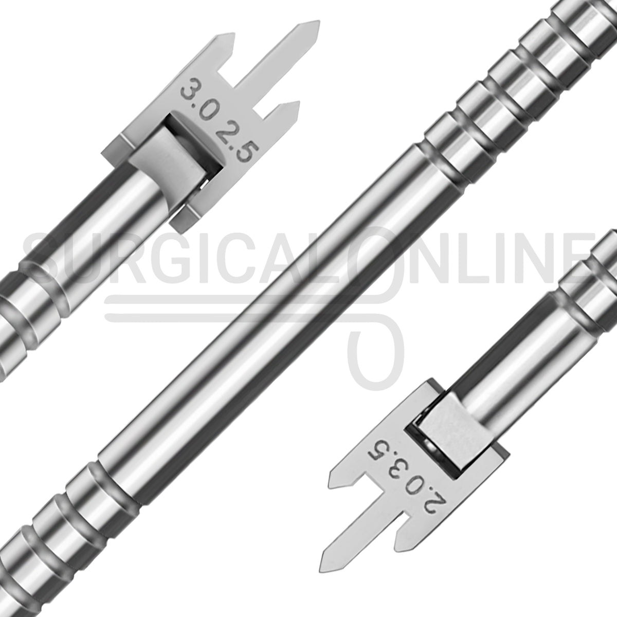 Bracket Height Gauge 6″ Moveable Head 2.0–3.5mm Adjustable Tips