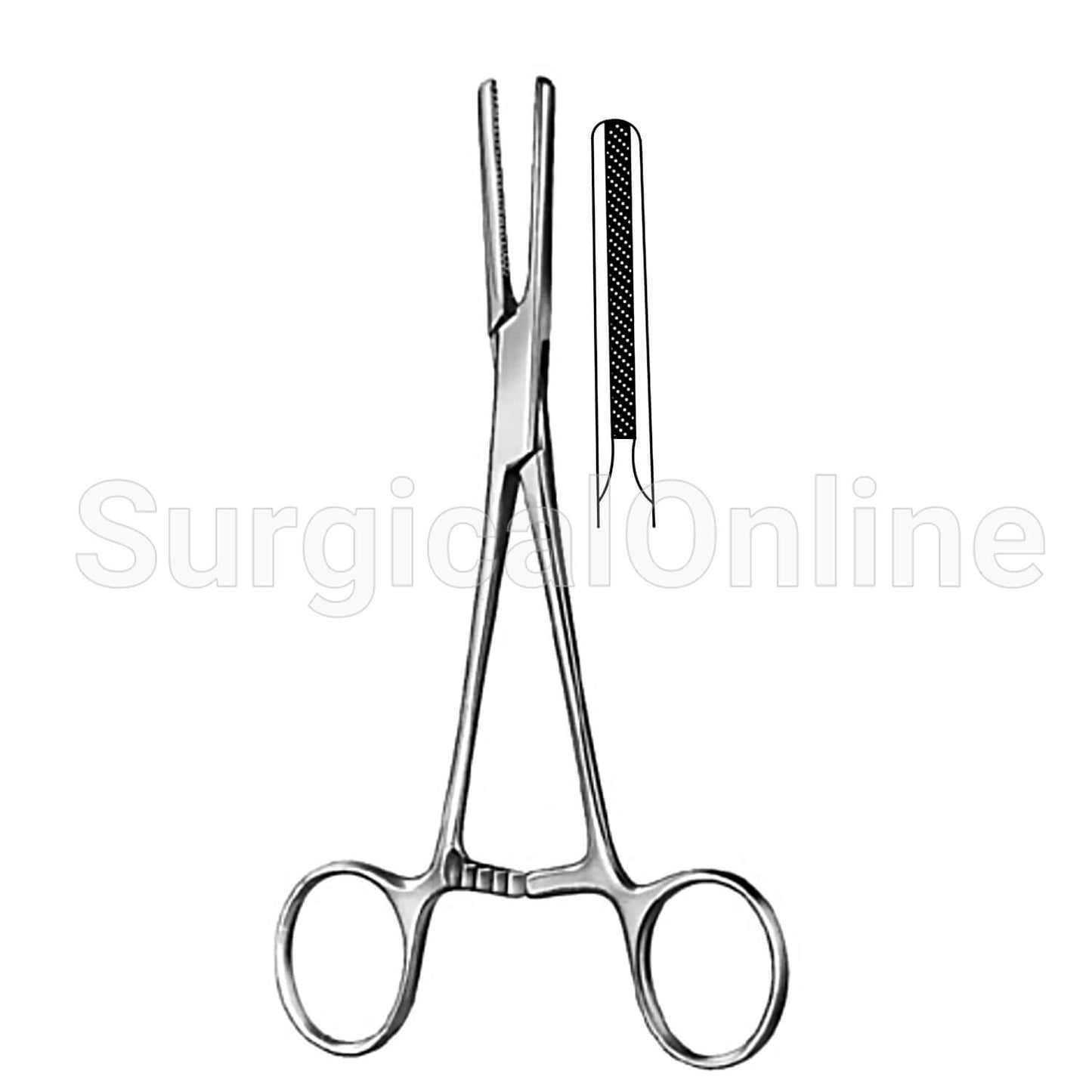 Vorse Tube Clamp Serrated 7.25"