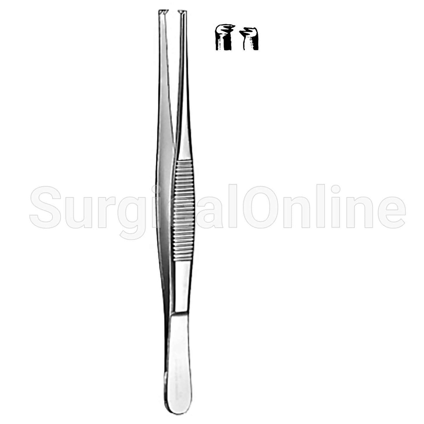 Thumb Tissue Forceps With 2X3 Teeth 5.00"