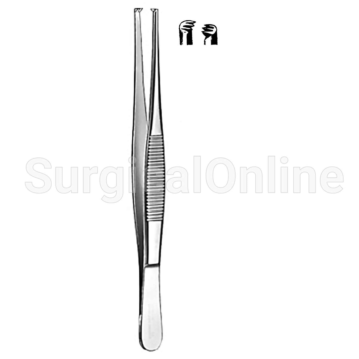 Thumb Tissue Forceps With 2X3 Teeth 5.50"