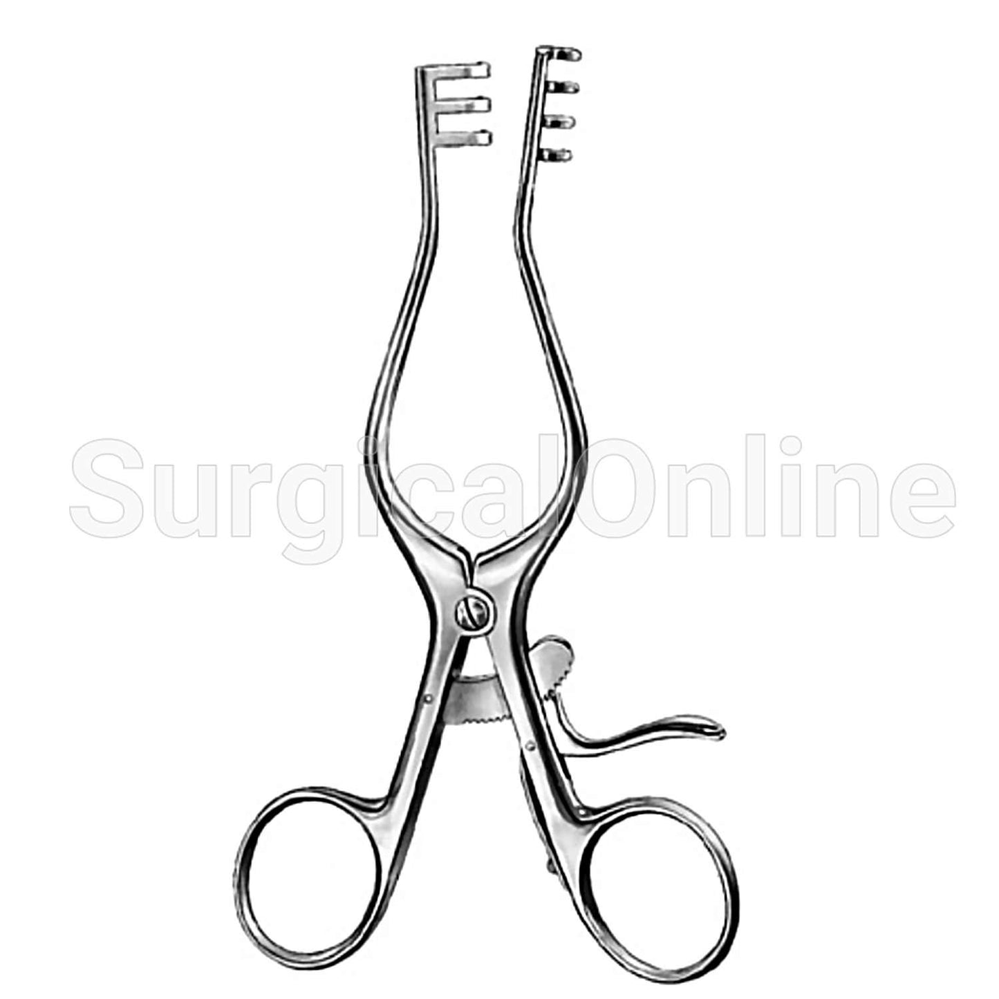 Weitlaner Self-Retaining Retractor 3X4 Prong Blunt 5.50"