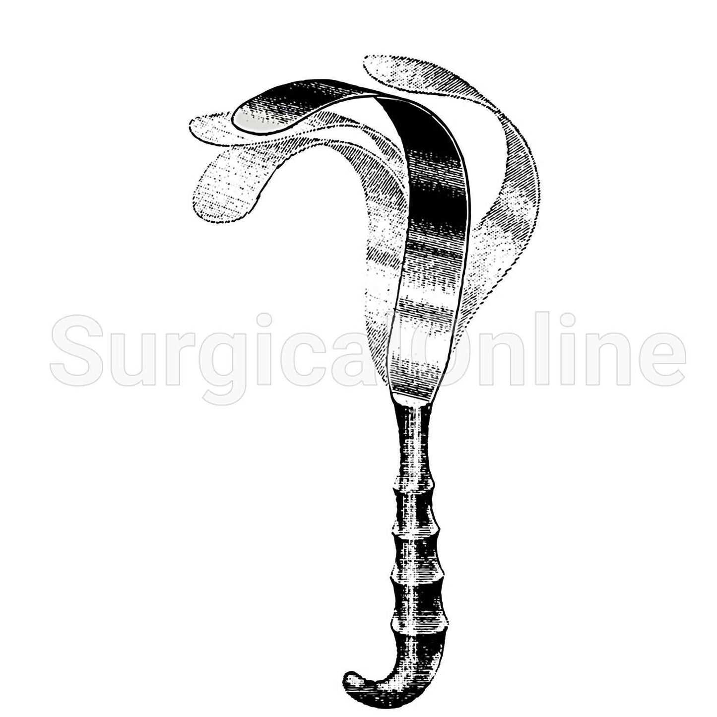 Zalkind Lung Retractor Malleable 3" X 12"