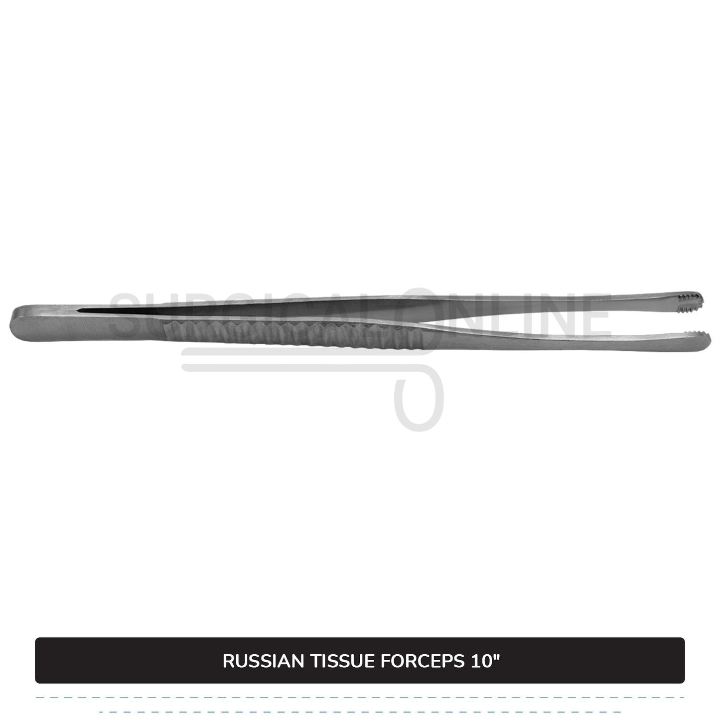 Russian Tissue Forceps 10"