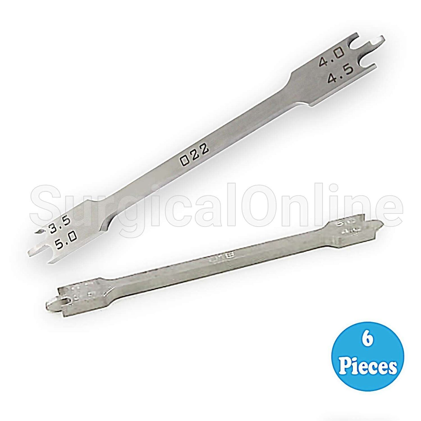 6 New Bracket Height Gauge 3.5mm-5mm022 Dental Orthodontic