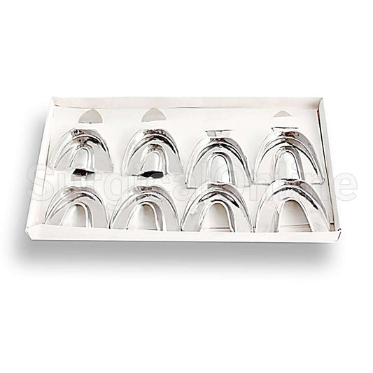 6 Set of 8 Impression Tray Solid - Kit- New-Sm
