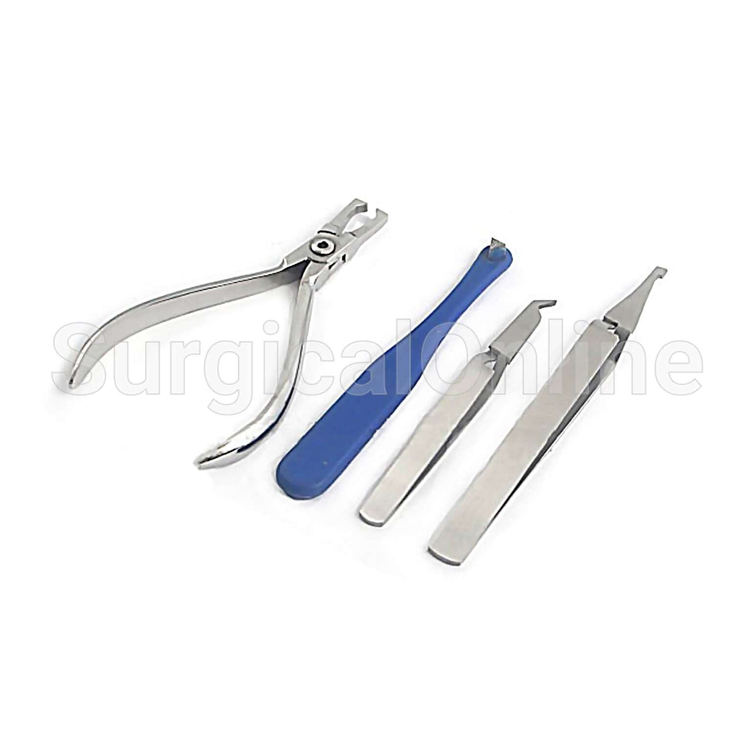 Bracket Removing Pliers Bracket Placing Holding Tweezers Band Puhser Orthodontic