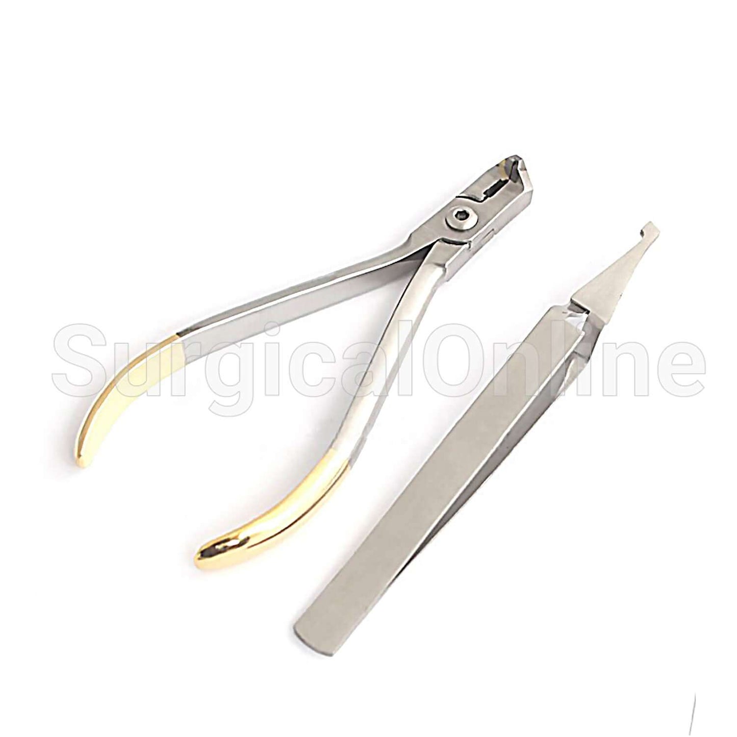 Dental Orthodontics Distal End Cutter Bracket Tweezers Kit Lab