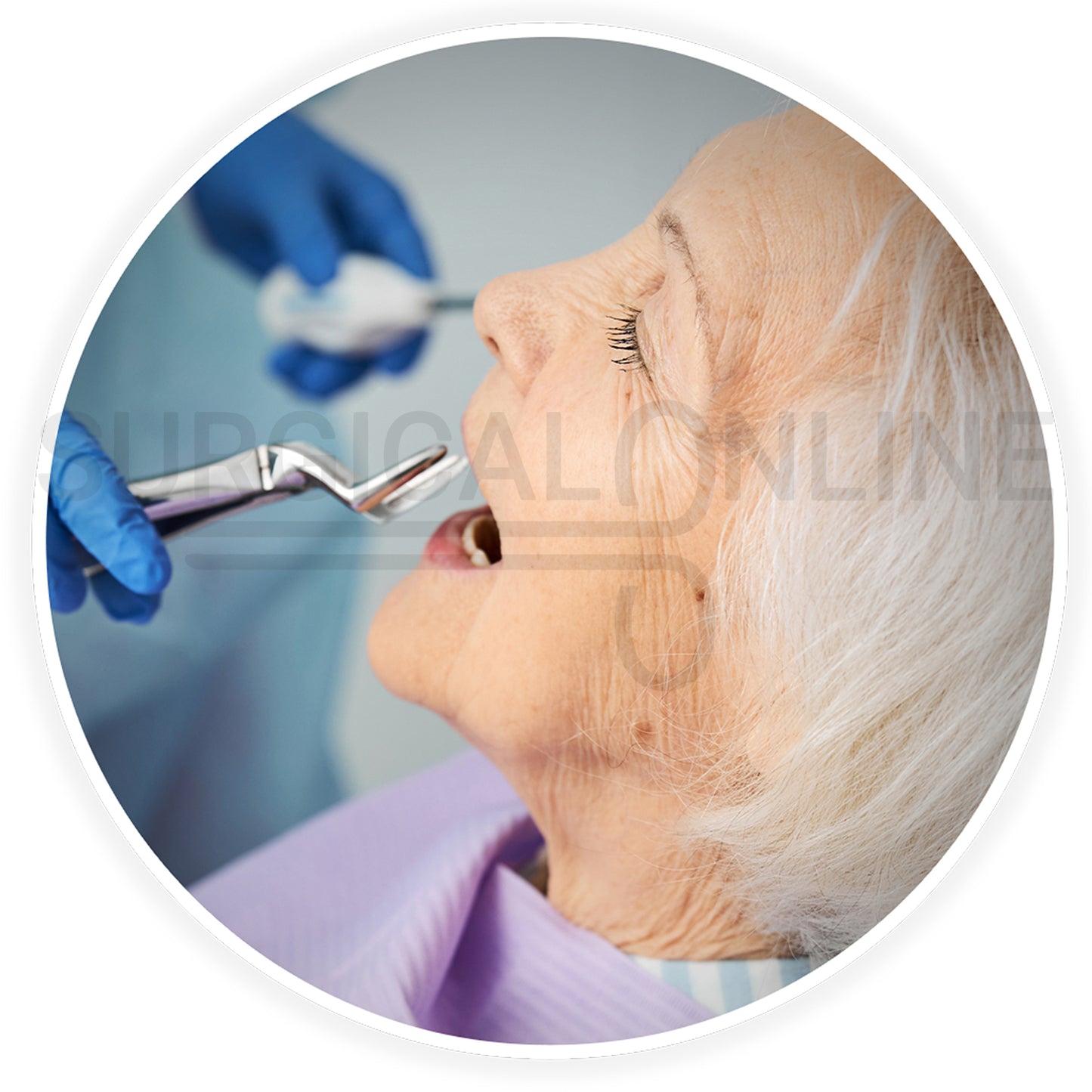 American Pattern Dental Extracting Forceps No. 10H