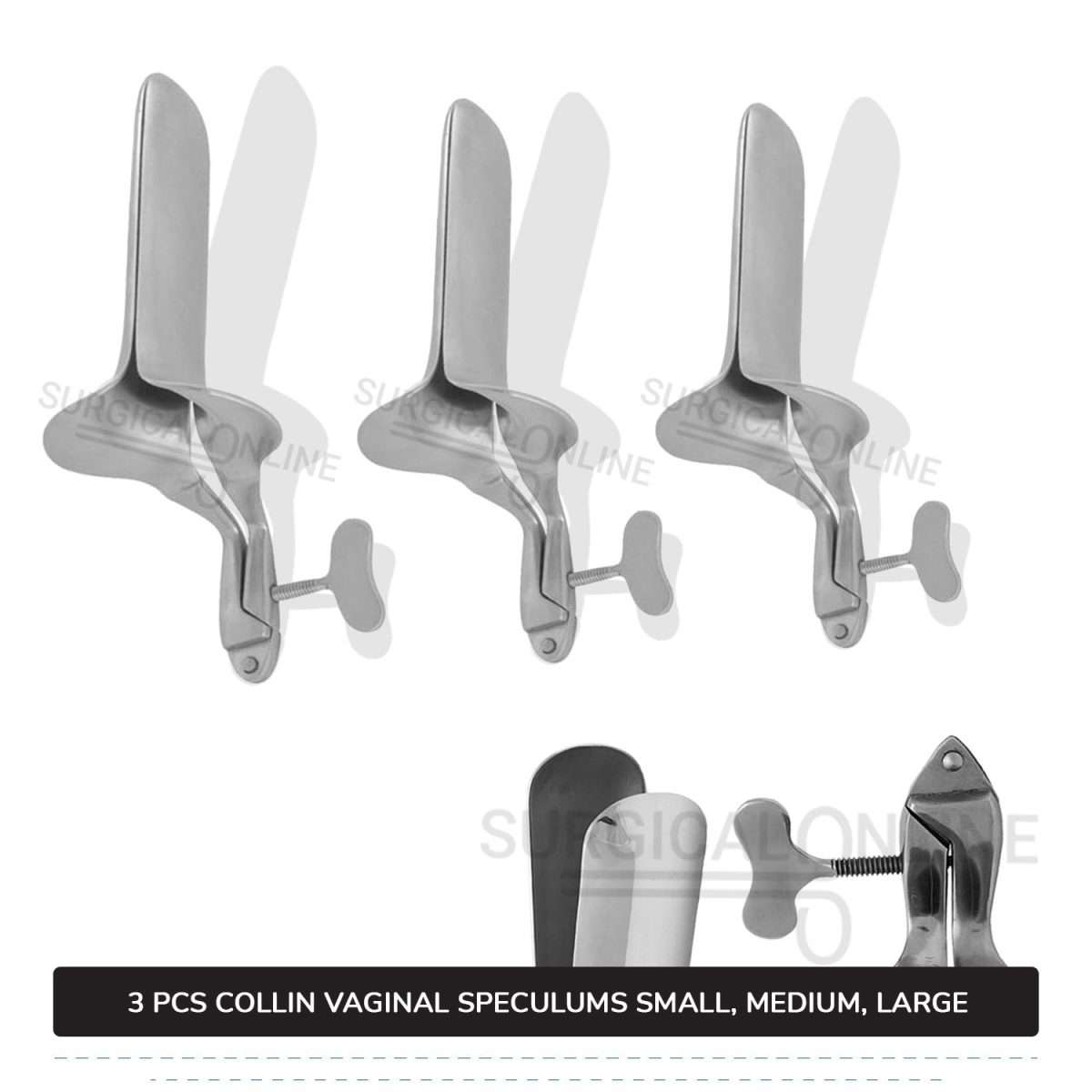 DDP COLLIN Vaginal Speculum LARGE | OB/Gynecology Surgical Instrument