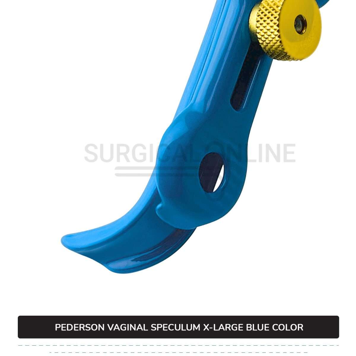 Lletz Coated Pederson Vaginal Speculum X-Large, 1" (2.5 cm) X 6 1/4" X (16.5cm)