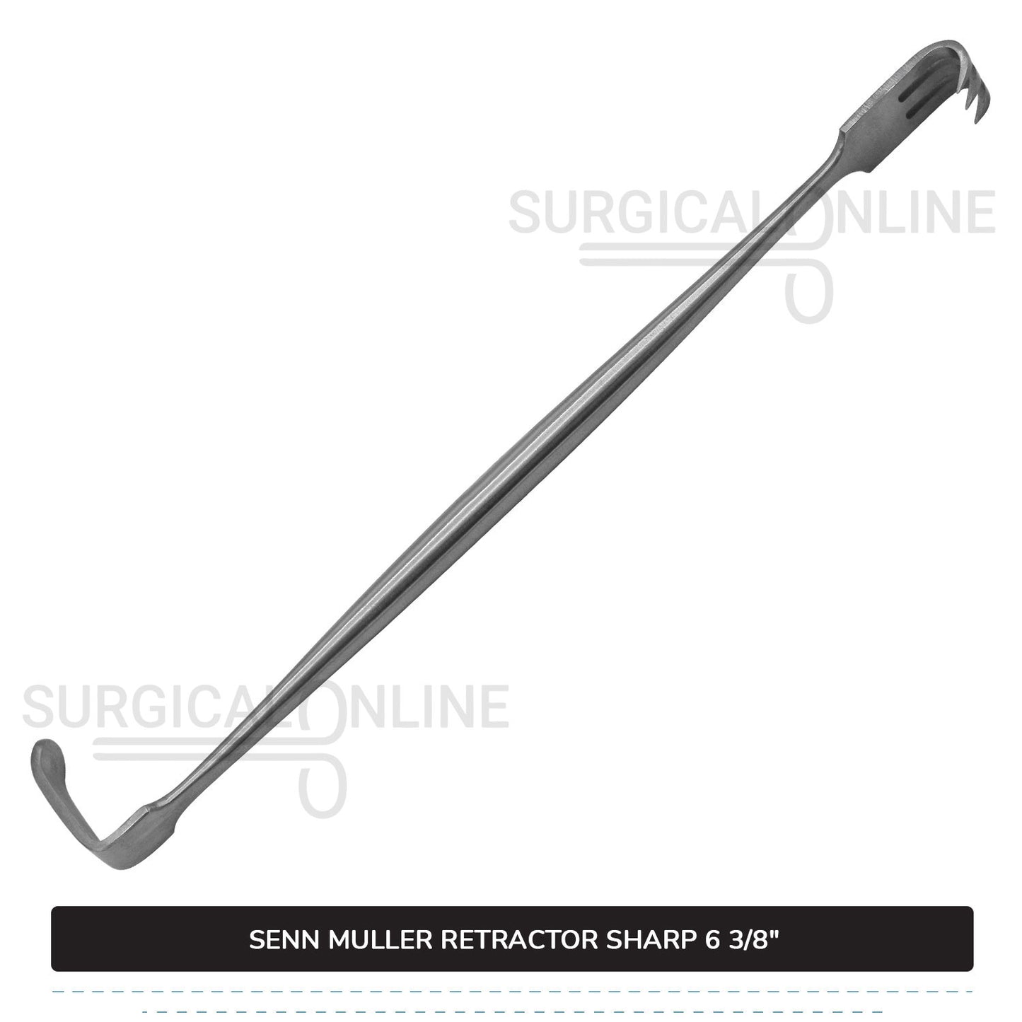 SENN Muller Retractor Sharp 6 3/8"