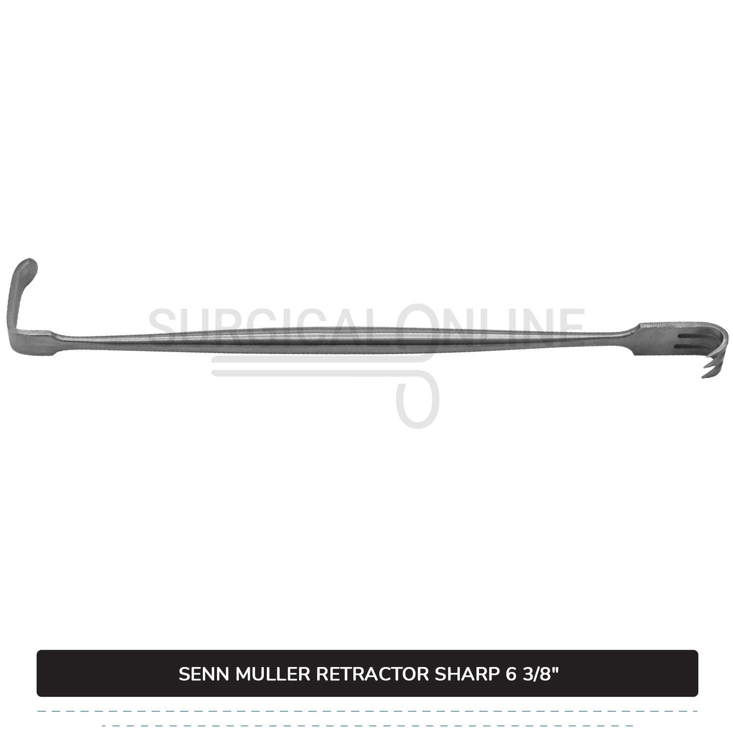 SENN Muller Retractor Sharp 6 3/8"