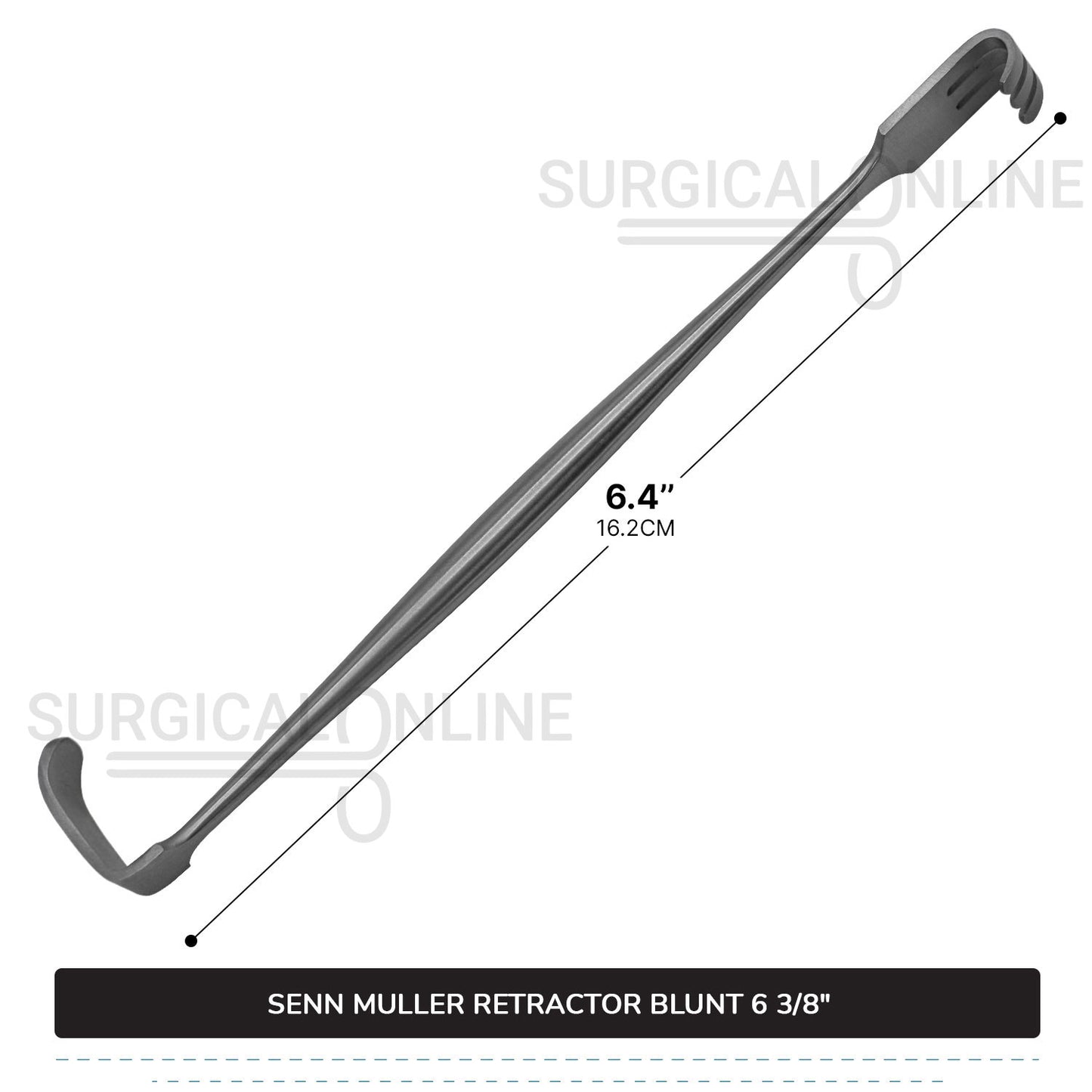SENN Muller Retractor Blunt 6 3/8"