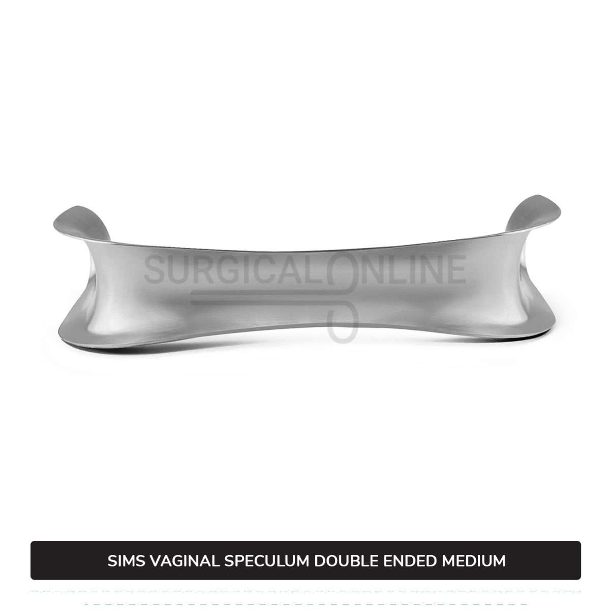 Sims Vaginal Speculum Medium 1 1/8″ (2.8 cm) x 3″ (7.6 cm) And 1 1/4″ (3.2 cm) x 3 1/2″ (8.9 cm) Double-Ended