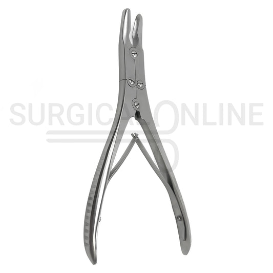 Ruskin Bone Rongeur Curved 5mm Bite 7.25"