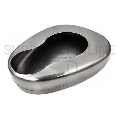 Urinal Bedpan 14″ x 11" x 4″ For Elderly Men & Women Portable Pot