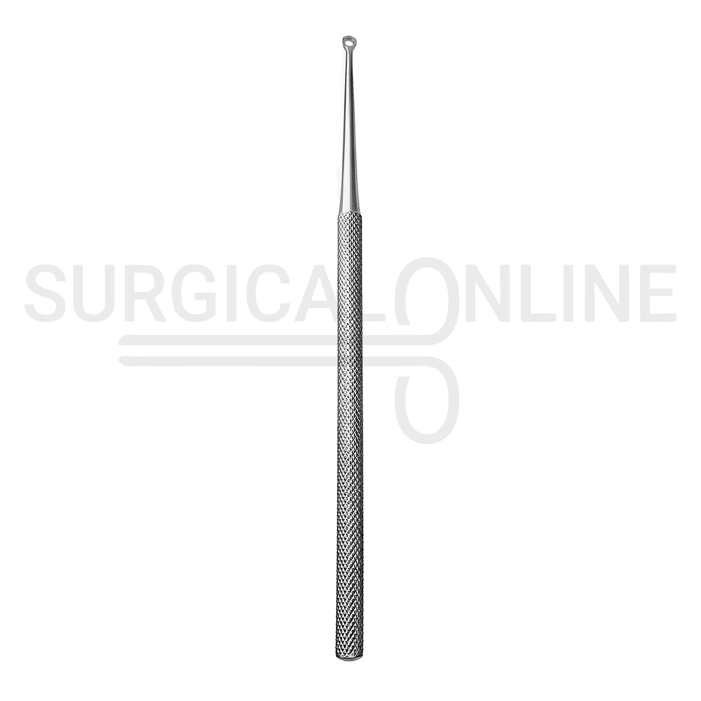 Buck Ear Curette 6.5″ Straight Sharp Blade #2