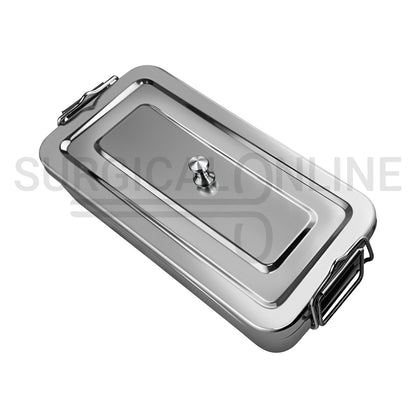 Instruments Sterilization Box 5″ × 10″ × 2″ With Lid