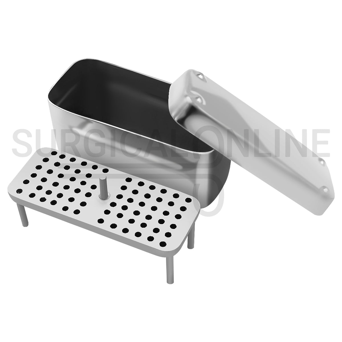 Endodontic Box 100 × 44 × 54mm 72-Hole Endo Stand