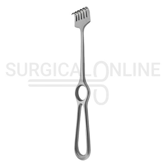 Volkman Retractor 8.50" Sharp 6 Prong