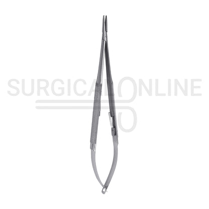 Castroviejo Micro Needle Holder 5.00″ Straight Smooth Tip With Lock