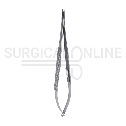 Castroviejo Micro Needle Holder 5.00″ Straight Smooth Tip With Lock