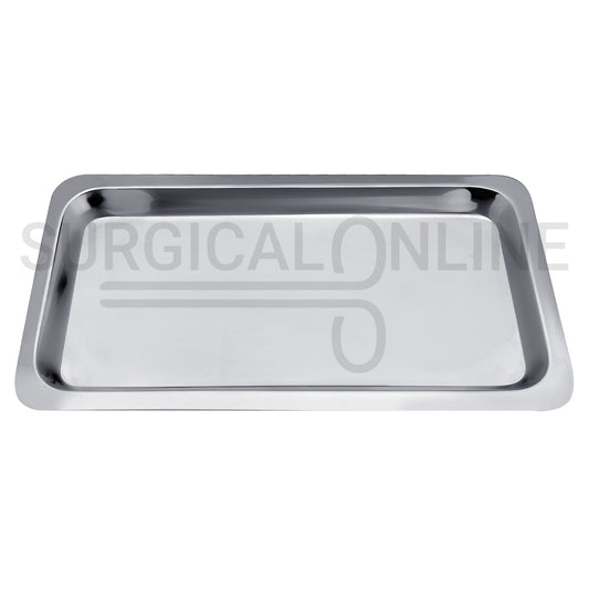 Flat Mayo Tray 14″ × 10″ for Sterile Instruments