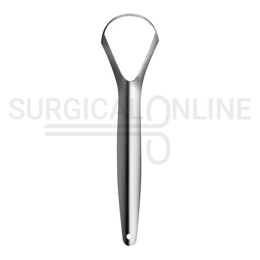 Metal Tongue Scraper 6.00″ Oral Hygiene Cleaner