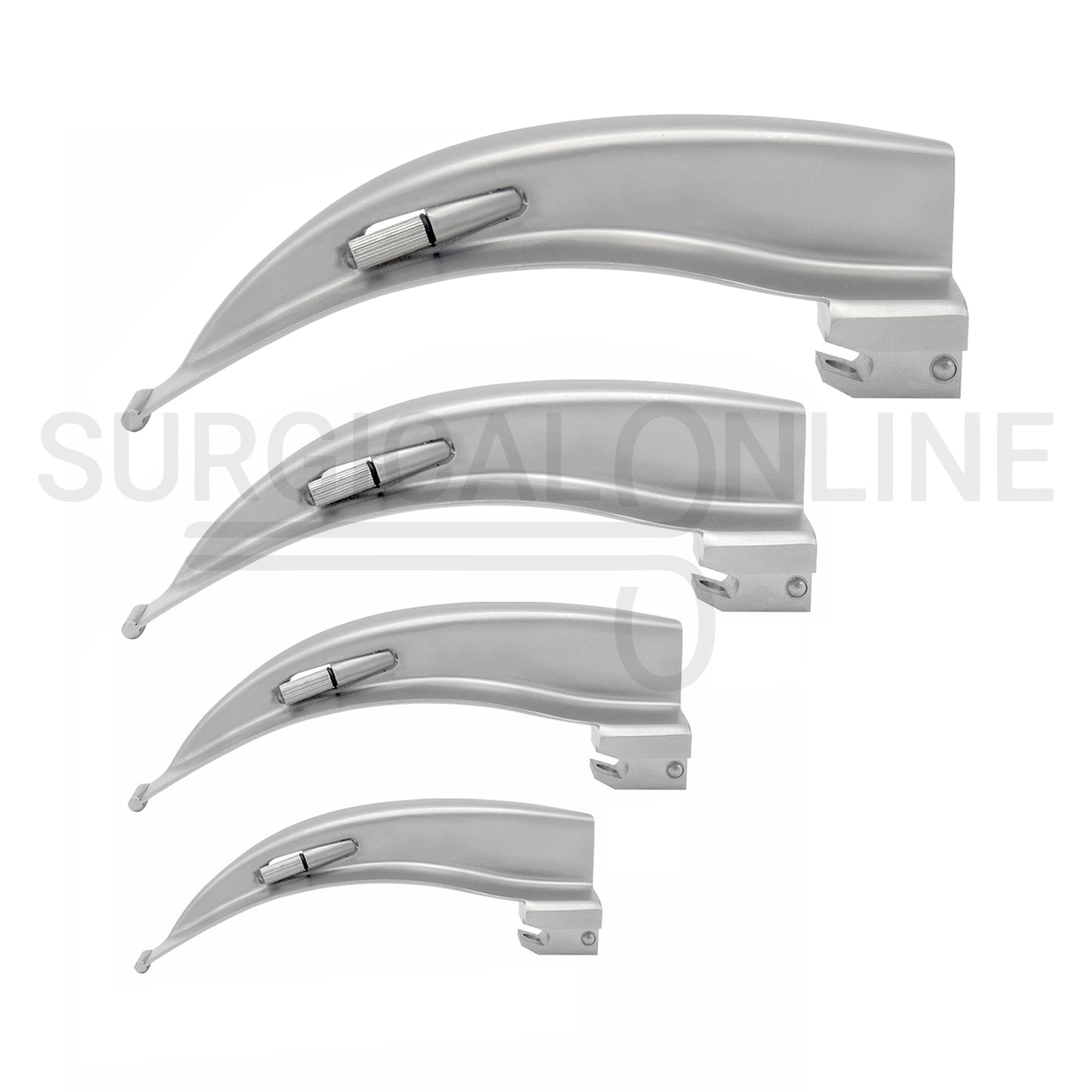 Conventional Laryngoscope Macintosh 4 Blades Set