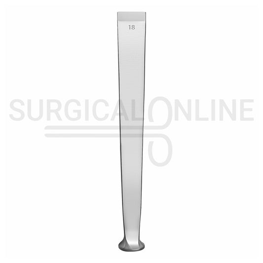 US Army Pattern Chisel 6.25″ Straight 18mm Wide