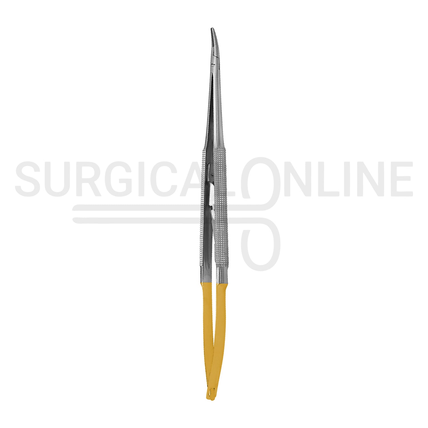 TC Castroviejo Needle Holder 5.5″ Curved With Lock