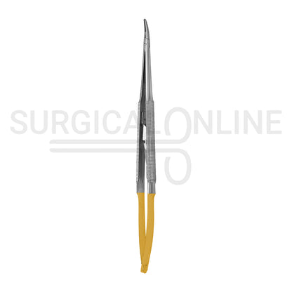 TC Castroviejo Needle Holder 5.5″ Curved With Lock