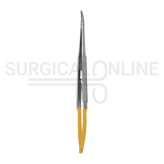 TC Castroviejo Needle Holder 5.5″ Curved With Lock