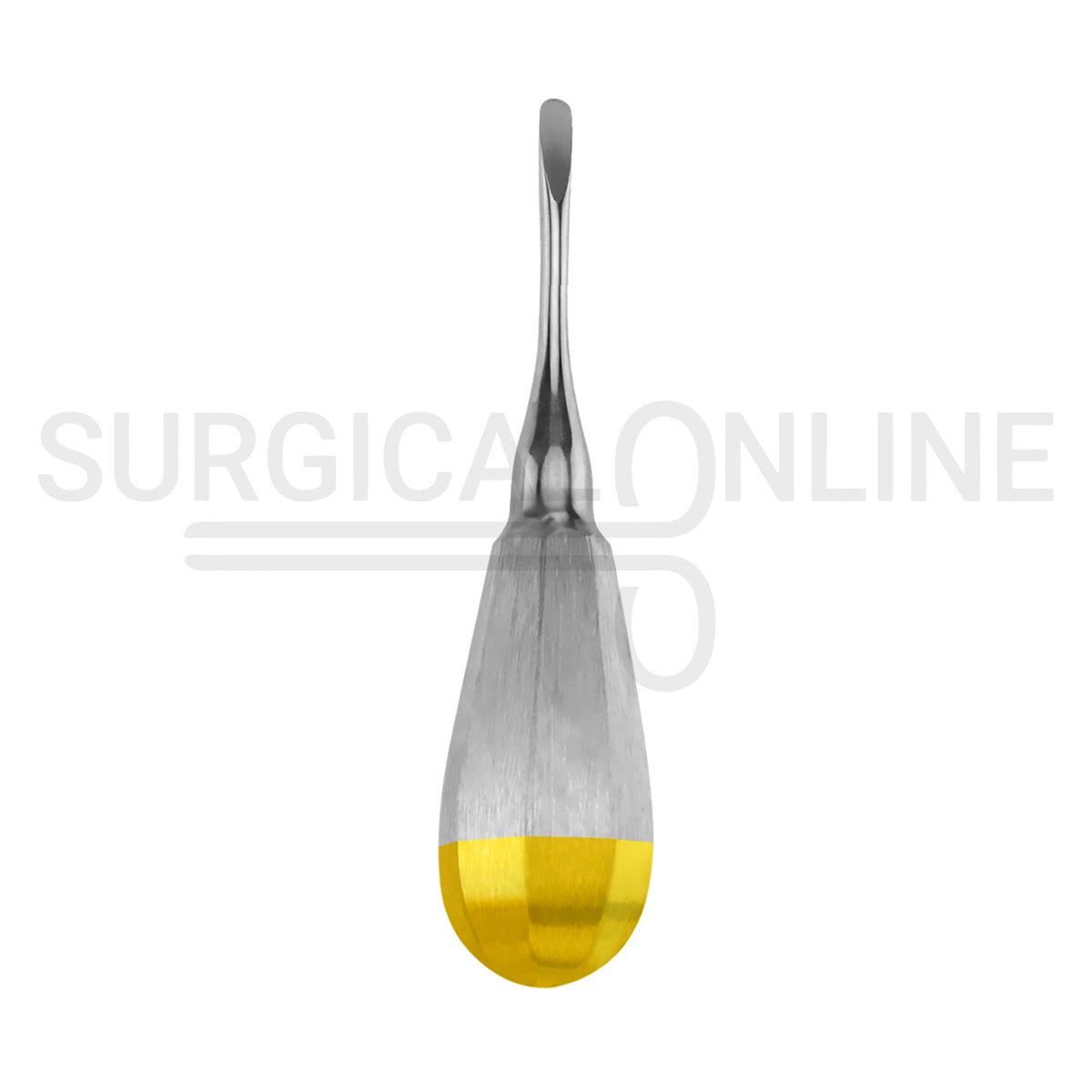 Luxating Elevator 5mm Straight Tip 5″ Half Gold Handle