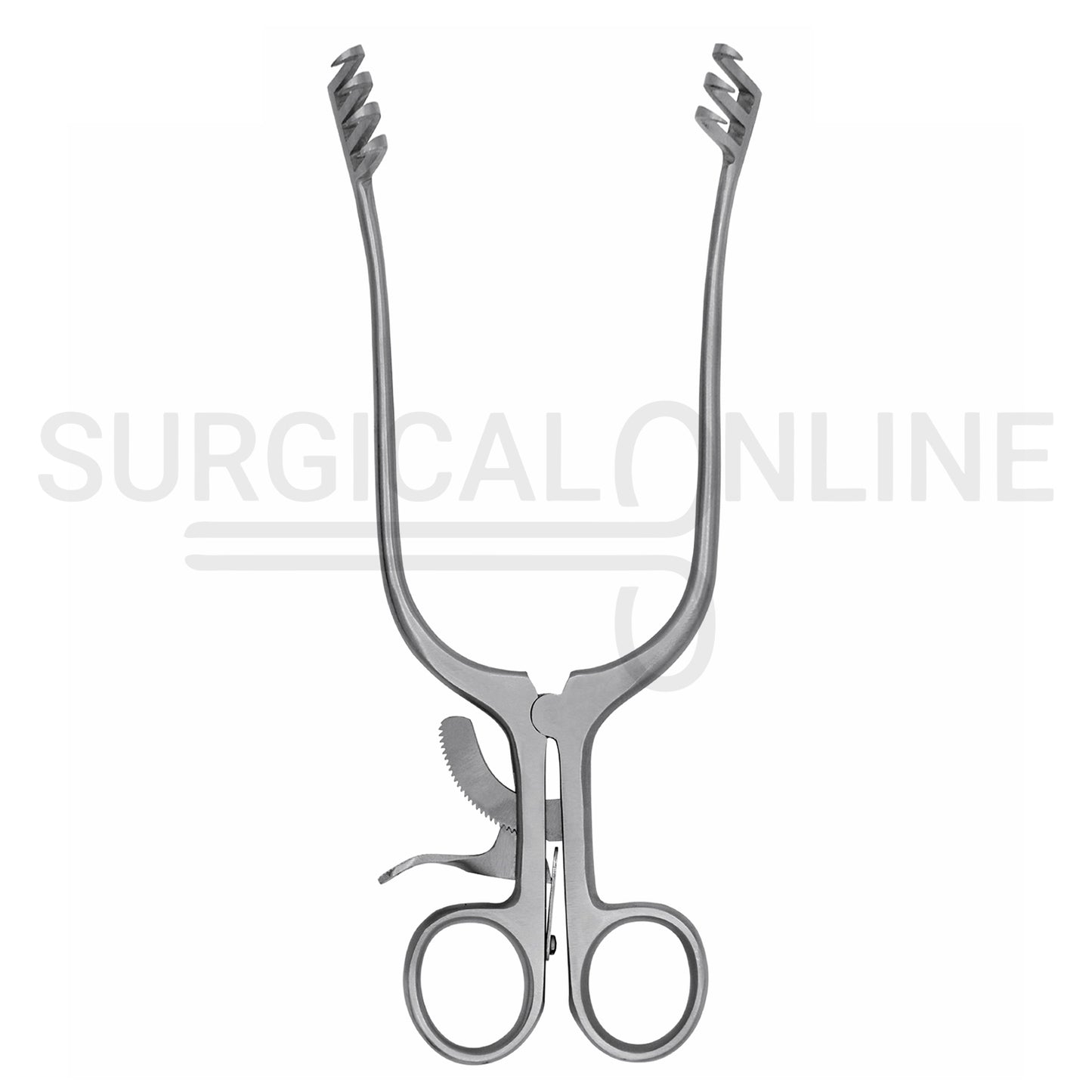 Weitlaner Self-Retaining Retractor 3x4 Prong Sharp 9.50"