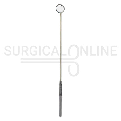 Laryngeal Mirror #1 16mm Angled Mirror With Grip Handle 7.7"