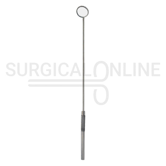 Laryngeal Mirror #1 16mm Angled Mirror With Grip Handle 7.7"