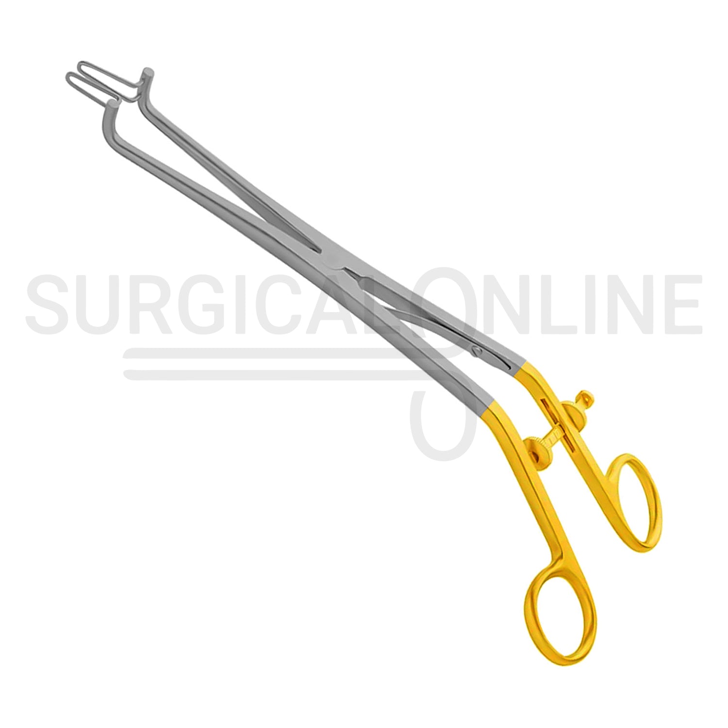 Kogan Endocervical Speculum 9.5″ With Gold Offset Handle