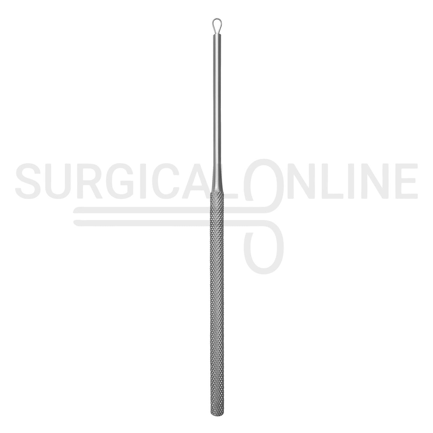 Billeau Ear Loop Curette 6.5″ Ring Blade Size #2 (Medium)