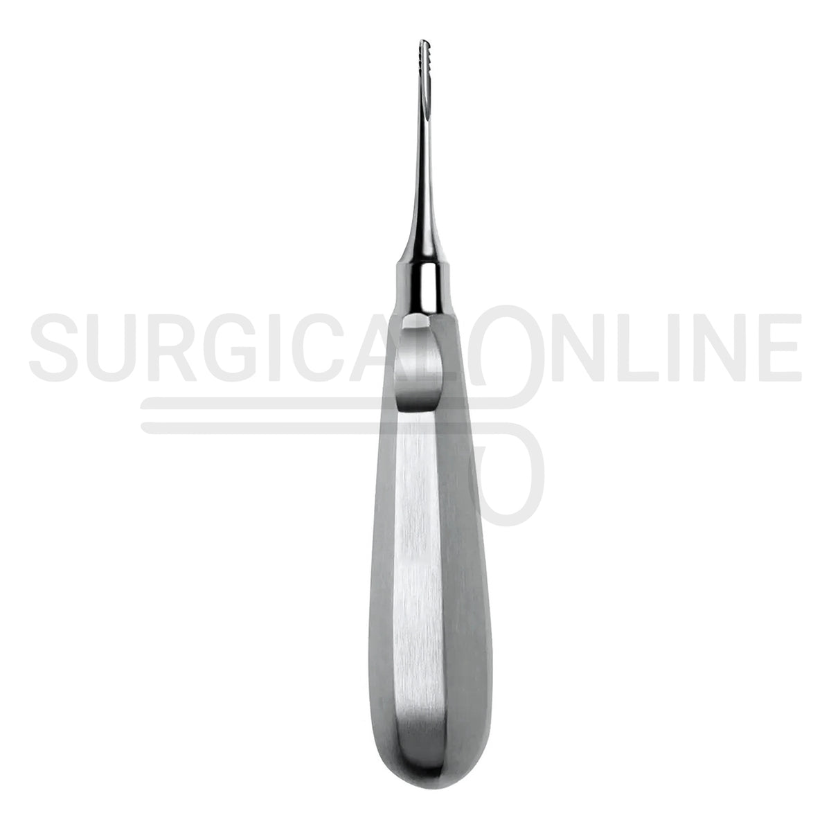 Serrated Dental Elevator 2mm Tip 6″