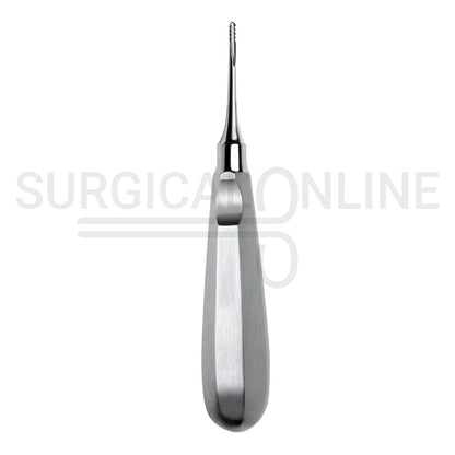 Serrated Dental Elevator 2mm Tip 6″