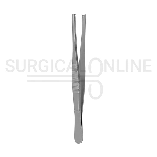 Thumb Tissue Forceps 3X4 Teeth 5.00"