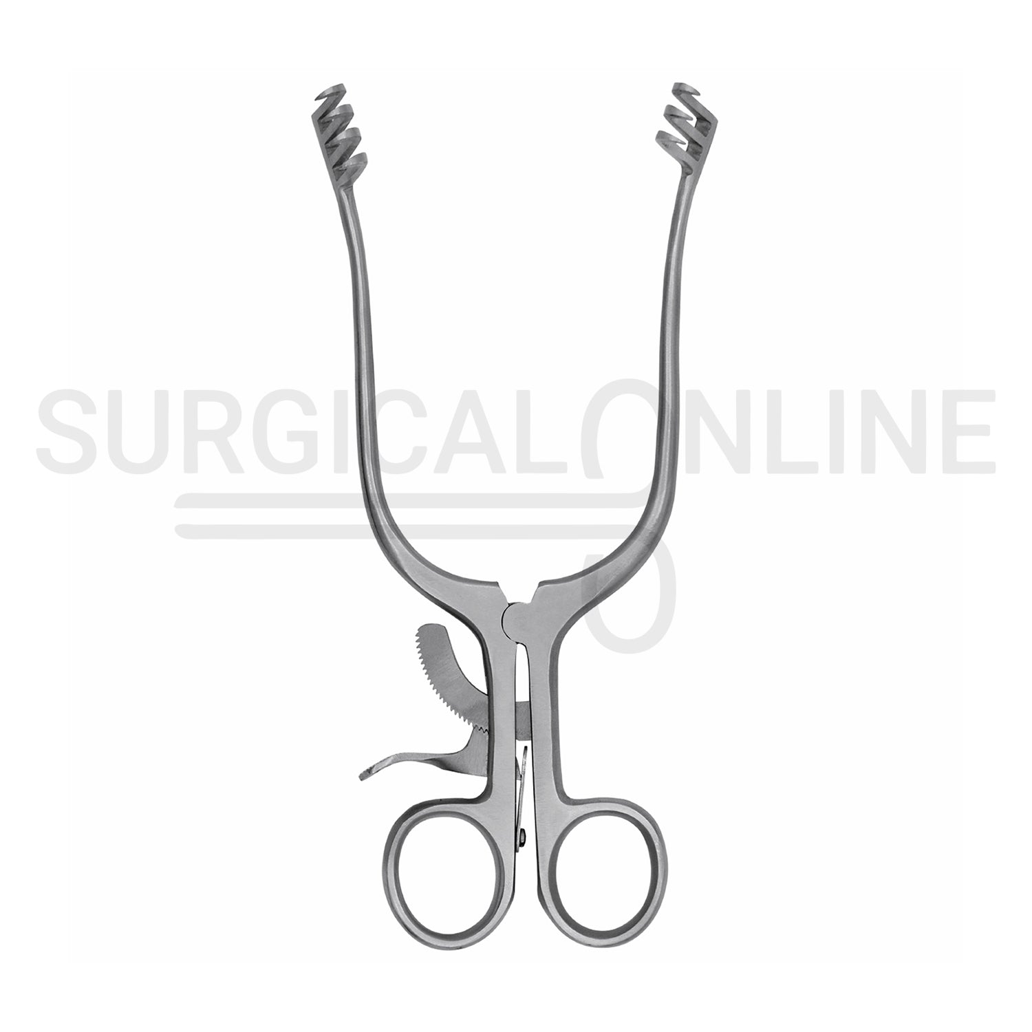 Weitlaner Self-Retaining Retractor 3X4 Prong Sharp 6.50"