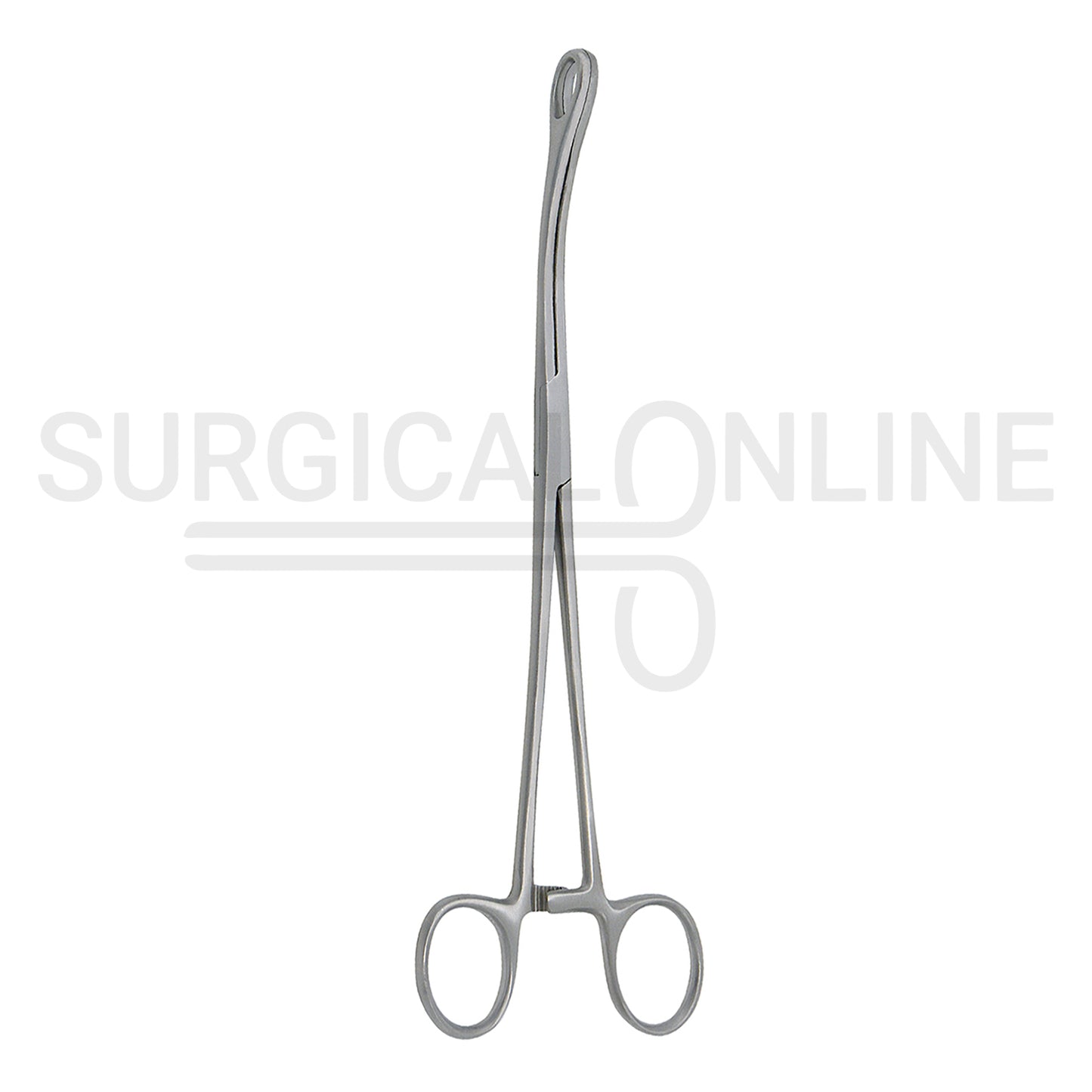 Foerster Sponge Forceps Smooth Curved 7.00"